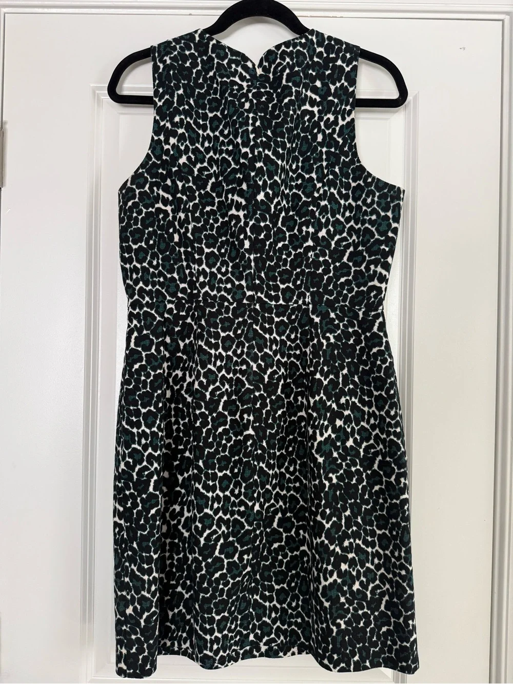 J. Crew Leopard Jacquard Sheath Dress